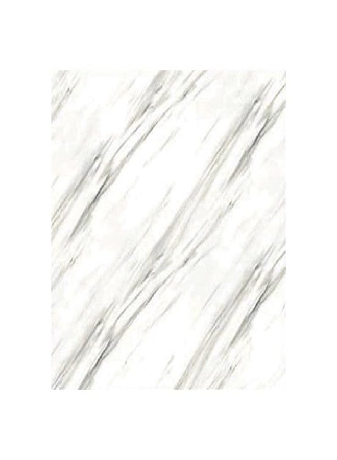 INFINITY DECOR Simple White with Grey Texture Marble UV Panels Marble UV Sheets, self Adhesive Wall Tile (60 cm * 60 cm),Marble Look Wall Panels for Homes and Offices(Pack of 15) - Image 3